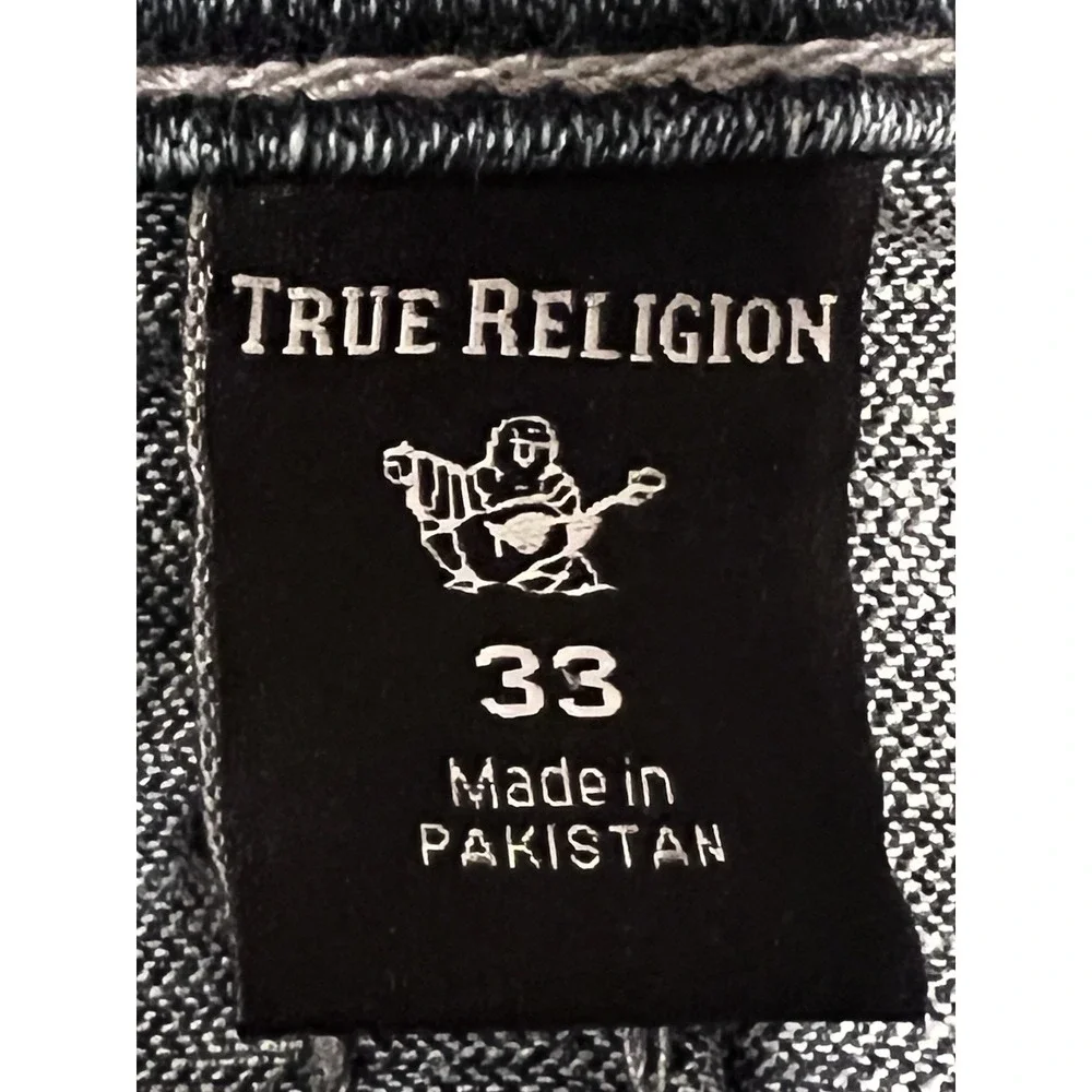 True Religion Men's Blue Jeans Rocco‎ Size 33